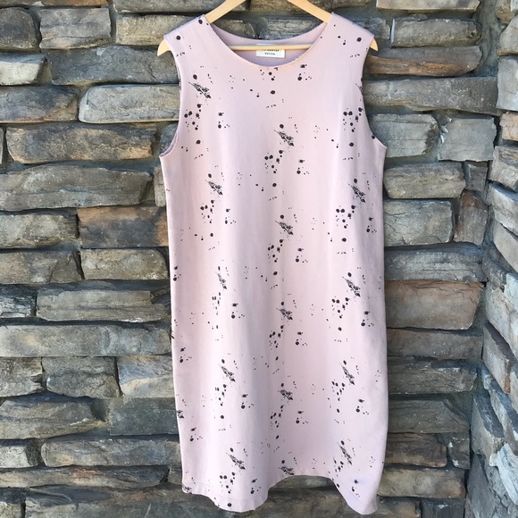 Go Gently Nation Dresses & Skirts - Go Gently Nation Pink Paint Muscle Tank Dress XS